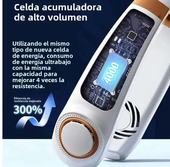 Ventilador portátil recargable USB