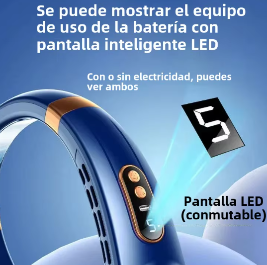 Ventilador portátil recargable USB
